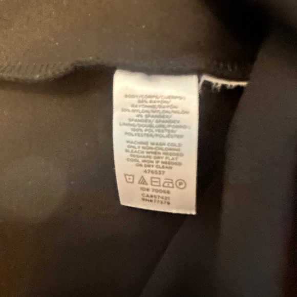 Ann Taylor Little Black Dress Short Sleeve/Square Neck - Size 8 - Picture 3 of 4